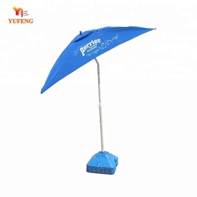 Square PERRIER advertising outdoor sun umbrella