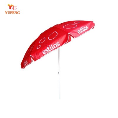 Promotion beach sun parasol