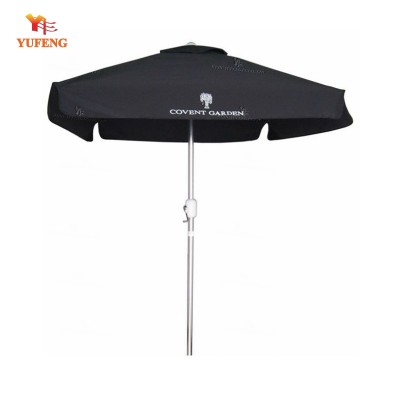 1.5*1.5m square aluminium parasol with crank